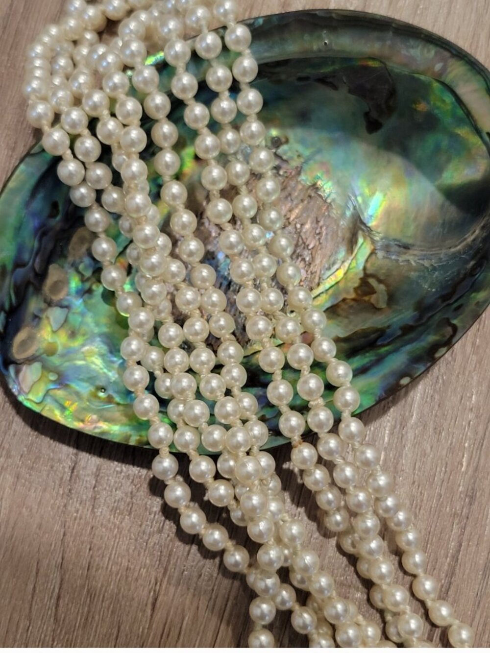 Classic Pearl "Rope" Necklace